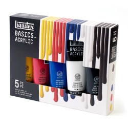 Set 5x118ml acrylique BASICS