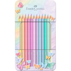 12 crayons de couleur...