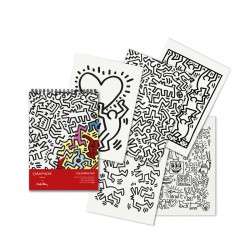 Bloc de coloriage Keith Haring